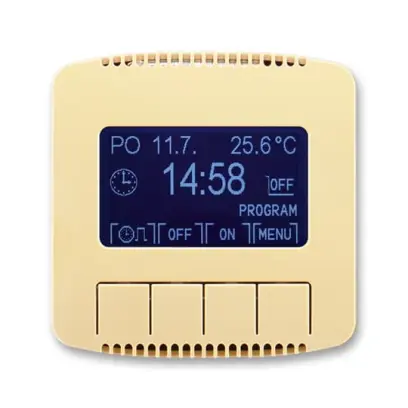 hodiny spínací programovatelné TANGO 3292A-A20301 D béžová